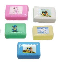 Saboneteira Infantil Estampada para Doação