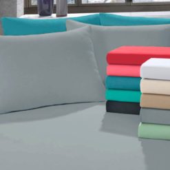 Fronha lisa de malha 50x70