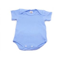Body de Bebê Liso Manga Curta Suedine para Doação
