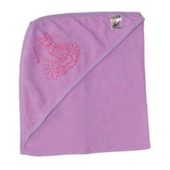 Toalha com capuz para bebê