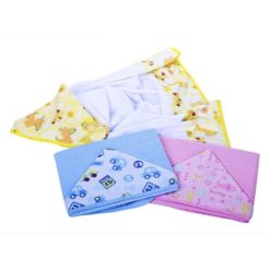 doar toalha com capuz dupla face caricia