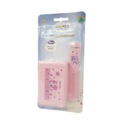 Kit Sabonete e Pente Rosa