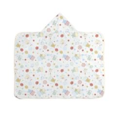 doar Toalha com capuz estampada bercinho baby