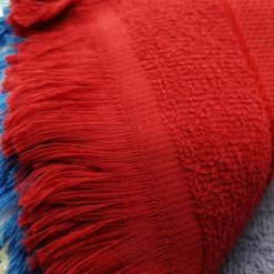 Toalha social vemrmelha