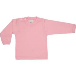 Camiseta de Bebê para Doação Manga Longa com Botões