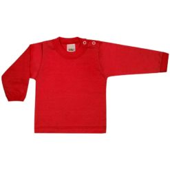 Camiseta de Bebê para Doação Manga Longa com Botões