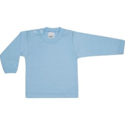 Camiseta de Bebê para Doação Manga Longa com Botões