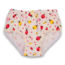 Calcinha Infantil para Doação Estampada com 3 Peças