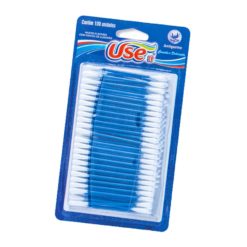 Hastes de Algodão com 100 use ir