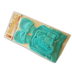 Kit Plush Sapatinho touca e luva bebê