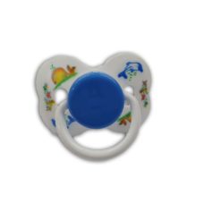 Chupeta redonda azul