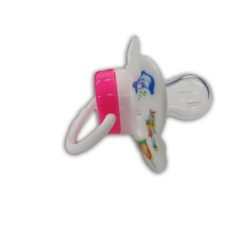 Chupeta redonda rosa