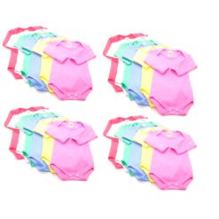 Body de Bebê Liso Manga Longa Promocional