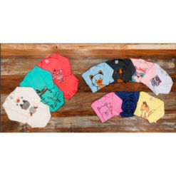 Body de Bebê Manga Longa para Doação Estampado