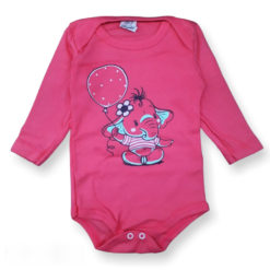 Body de Bebê Manga Longa para Doação Estampado
