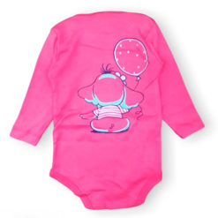 Body de Bebê Manga Longa para Doação Estampado