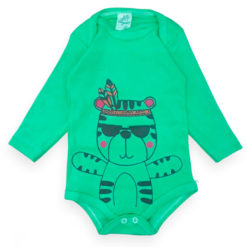 Body de Bebê Manga Longa para Doação Estampado