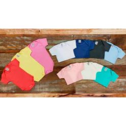 Body de Bebê Manga Curta Liso