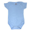 Body de Bebê Manga Curta Liso para doação - Canelado