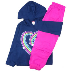 Conjunto Infantil Estampado Manga Longa Moletom Básico